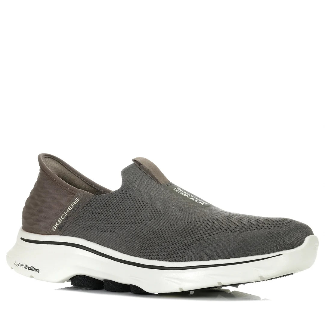 SKECHERS MENS GO WALK 7 EASY ON 2 - BROWN