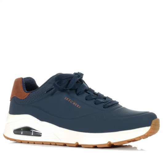SKECHERS UNO SUITED ON AIR- NAVY