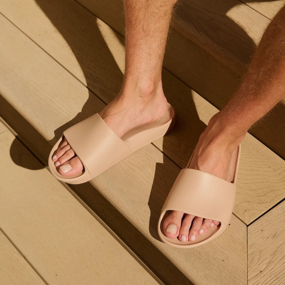 ARCHIES ARCH SUPPORT SLIDES - TAN