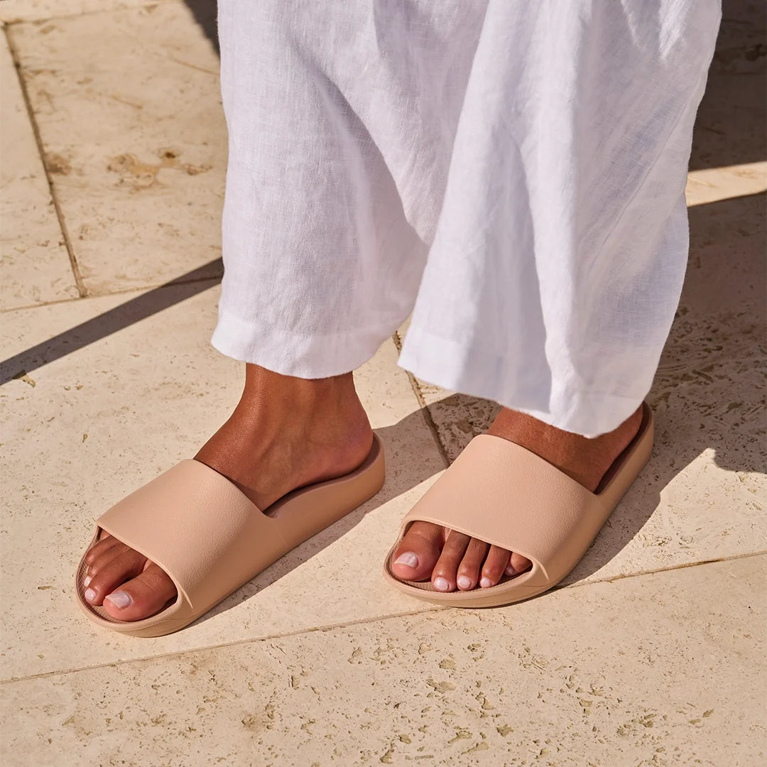 ARCHIES ARCH SUPPORT SLIDES - TAN