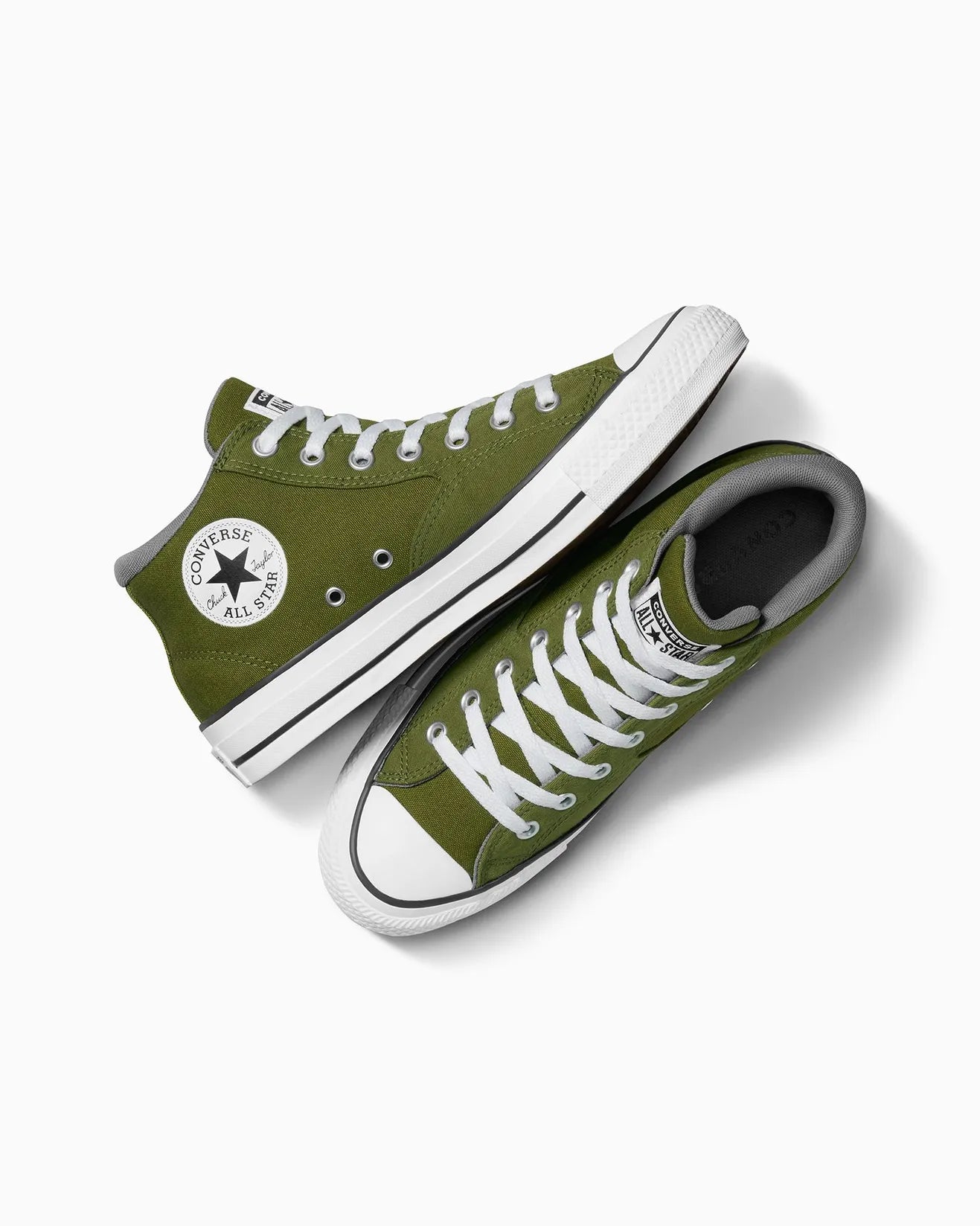 CONVERSE CHUCK TAYLOR ALL STAR Malden Street Crafted Patchwork Mid - TROLLED/WHITE/BLACK