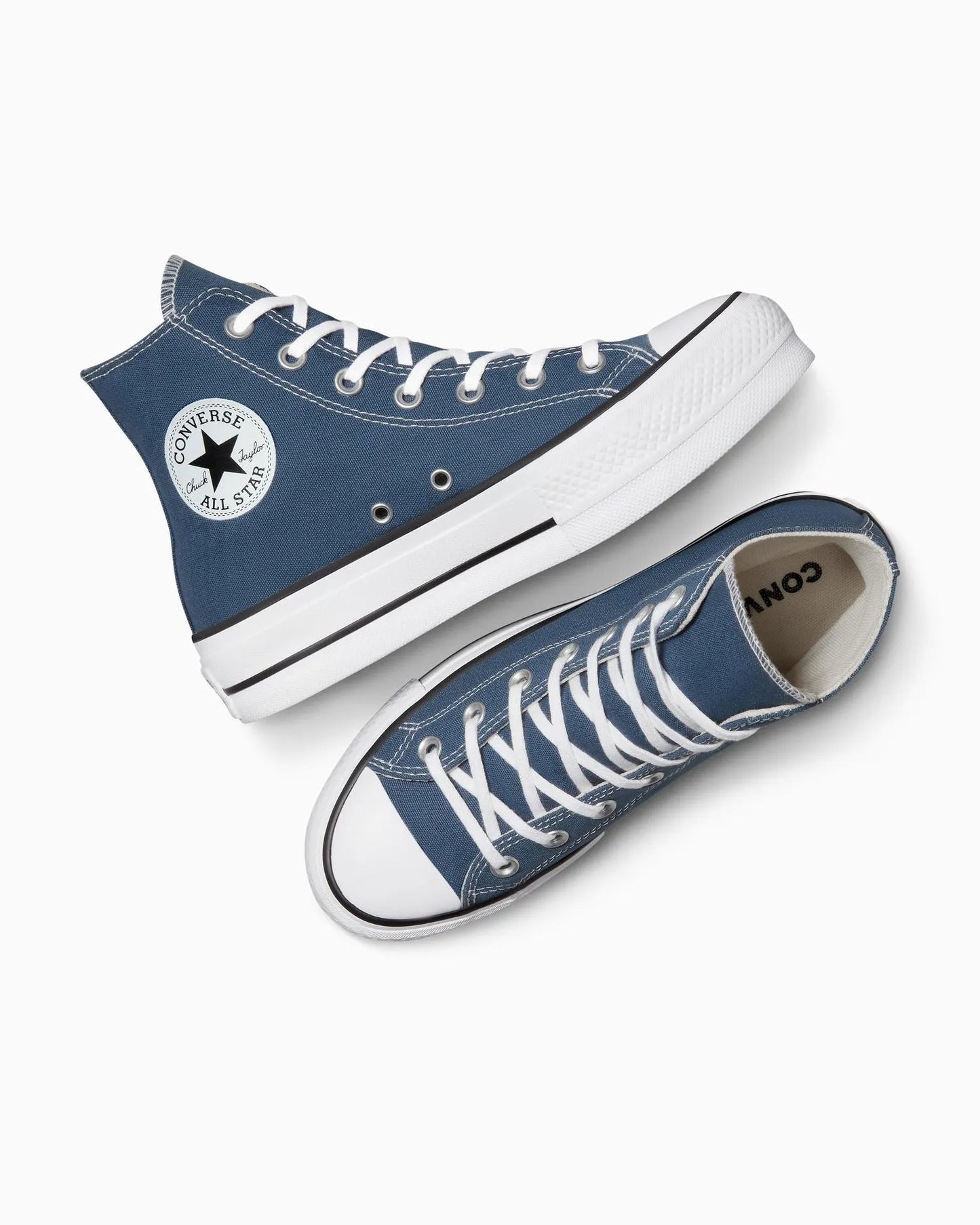 CONVERSE CHUCK TAYLOR ALL STAR LIFT PLATFORM HI - NAVY