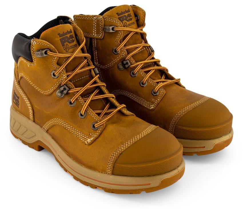 TIMBERLAND PRO HELIX HD 6-INCH COMPOSITE TOE WORK BOOT - WHEAT