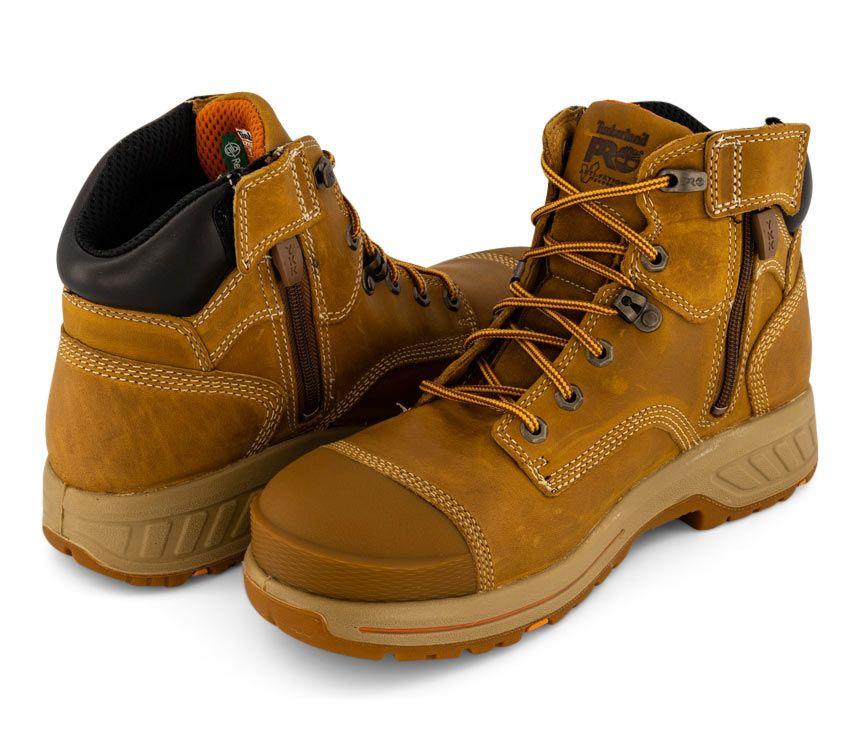 TIMBERLAND PRO HELIX HD 6-INCH COMPOSITE TOE WORK BOOT - WHEAT