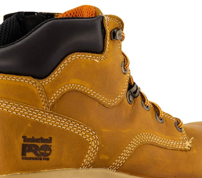 TIMBERLAND PRO HELIX HD 6-INCH COMPOSITE TOE WORK BOOT - WHEAT