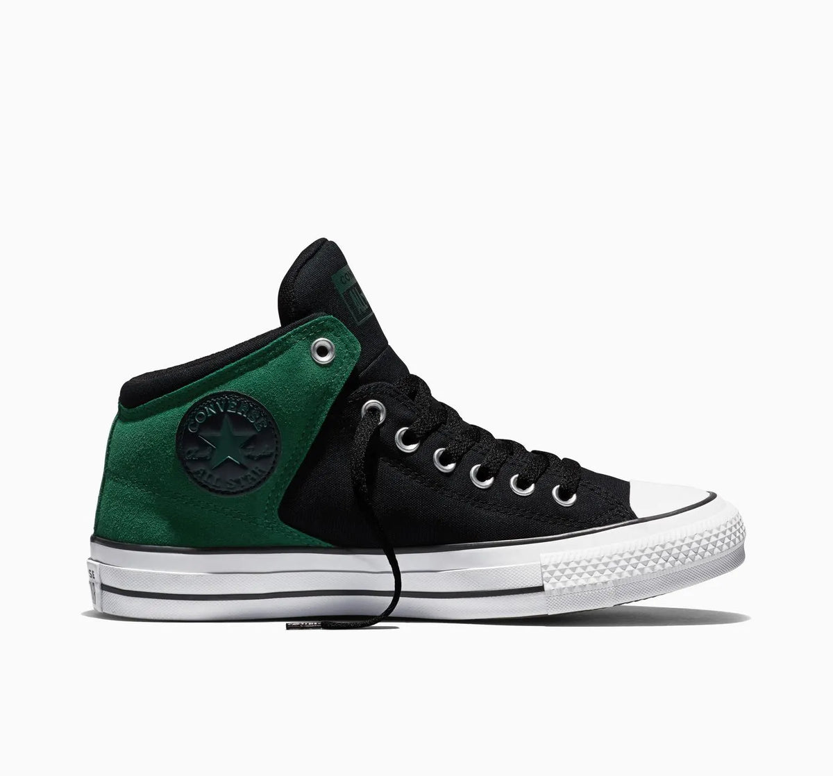 CONVERSE CHUCK TAYLOR ALL STAR HIGH STREET MID - BLACK/CREEPING FOREST/WHITE