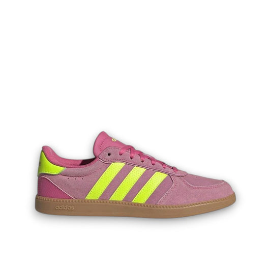 ADIDAS WOMENS BREAKNET SLEEK - Pulse Magenta / Lucid Lemon / Bliss Pink