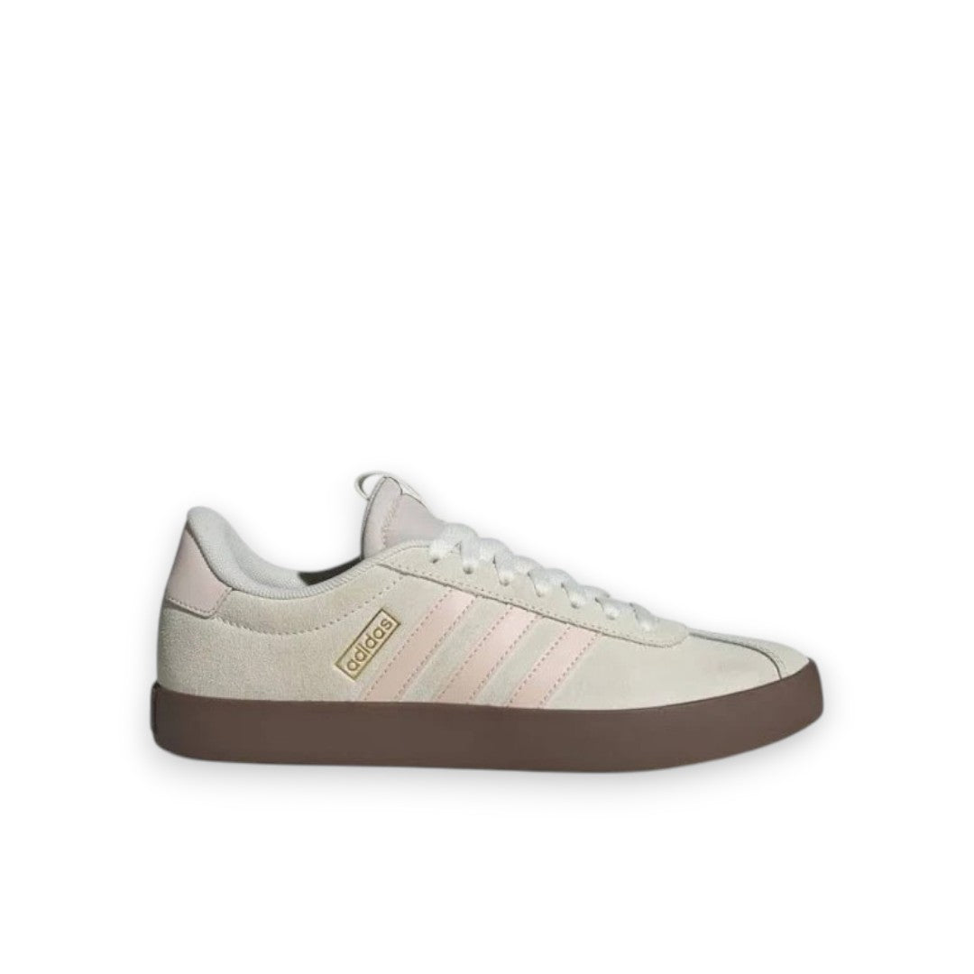 ADIDAS WOMENS VL COURT 3.0 - Off White / Wonder Quartz / Gold Metallic