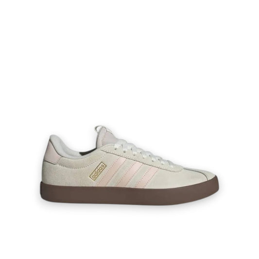 ADIDAS WOMENS VL COURT 3.0 - Off White / Wonder Quartz / Gold Metallic