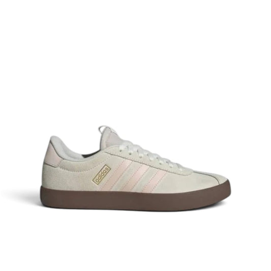 ADIDAS WOMENS VL COURT 3.0 - Off White / Wonder Quartz / Gold Metallic