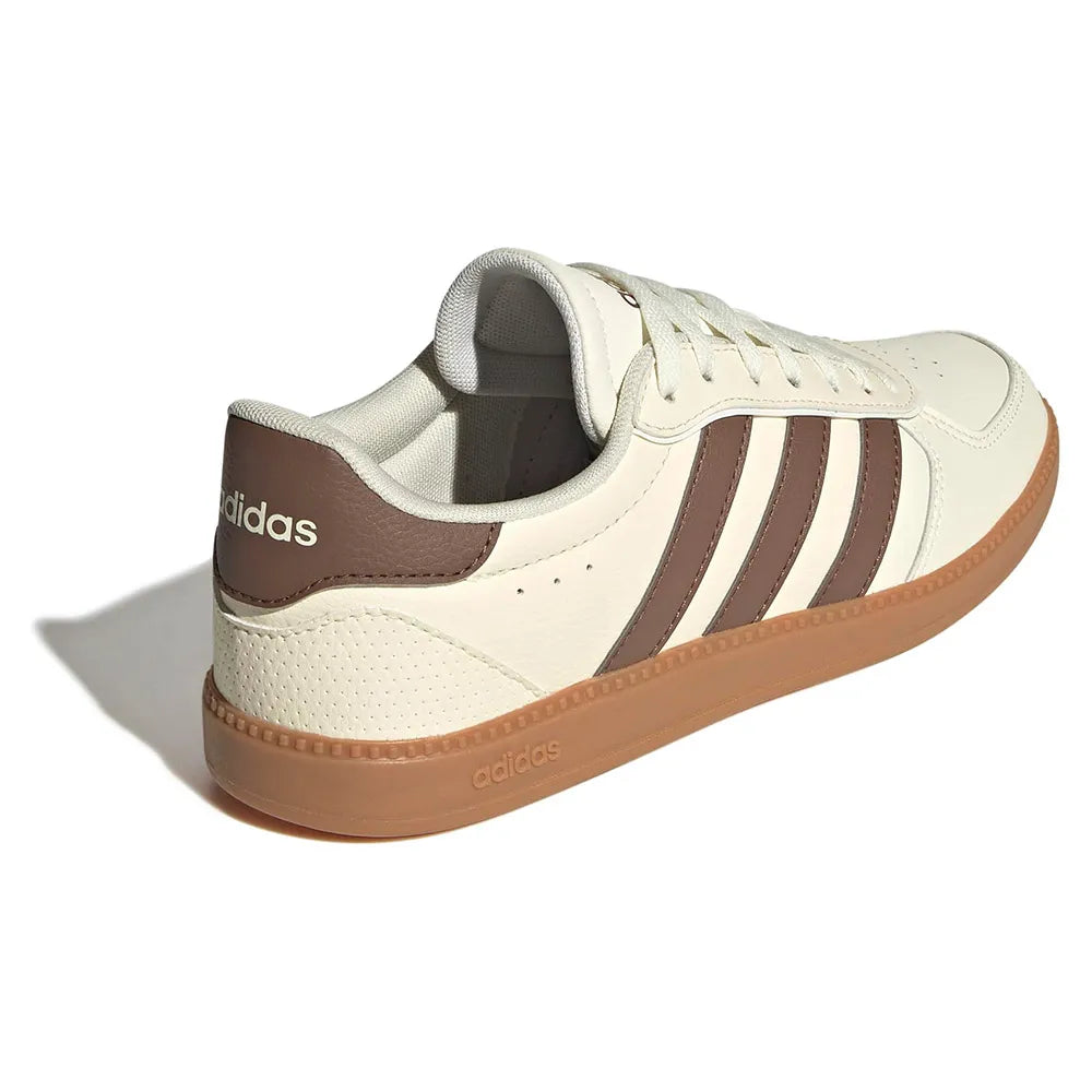 ADIDAS WOMENS BREAKNET SLEEK - Cream White / Preloved Brown / Gum