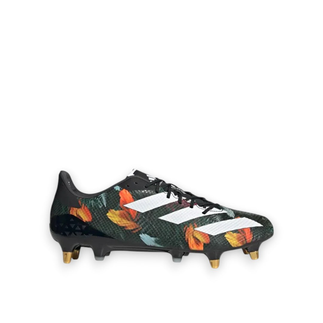 ADIDAS RUGBY ADIZERO RS7 (SG) - Core Black / Cloud White / Gold Metallic