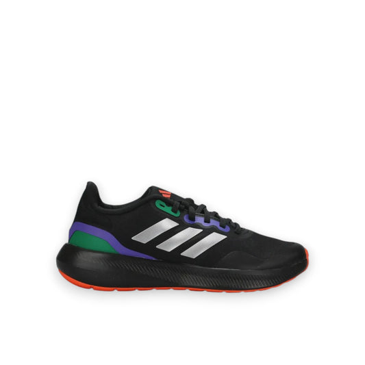 ADIDAS RUNFALCON 3.0 TR - Core Black / Silver Metallic / Purple Rush