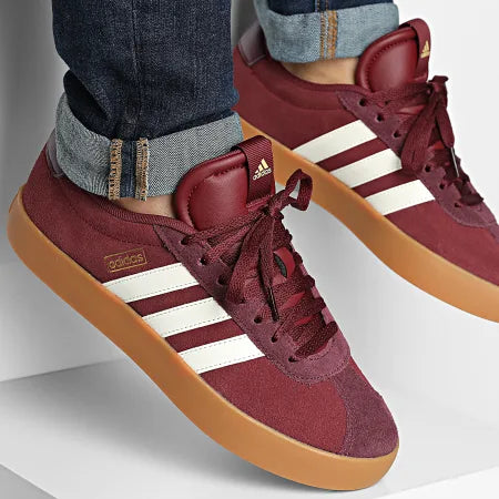 ADIDAS VL COURT 3.0 - Shadow Red / Off White / Maroon