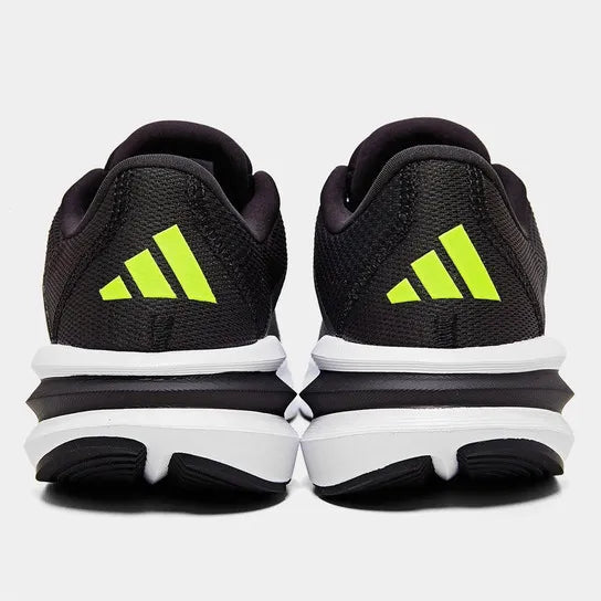 ADIDAS MENS GALAXY 7 M - BLACK/CARBON/LUCID LEMON