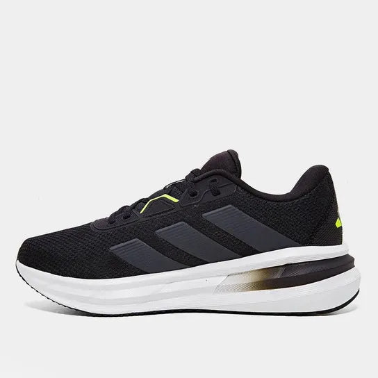 ADIDAS MENS GALAXY 7 M - BLACK/CARBON/LUCID LEMON
