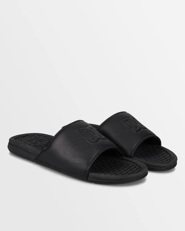 DC BOLSA SLIDES - BLACK