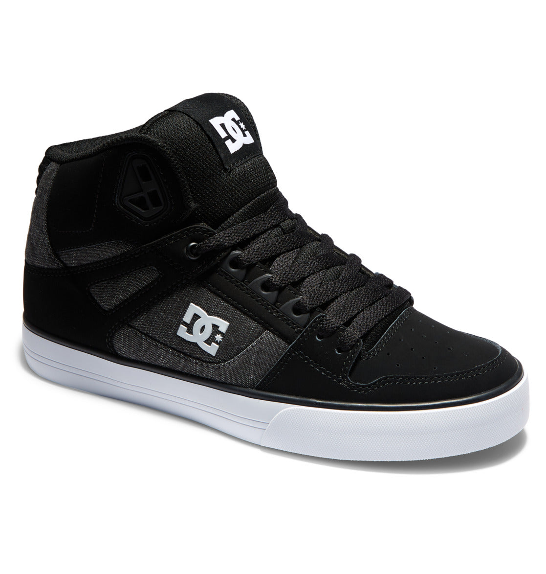 DC PURE HIGH TOP WC - BLACK/BATTLESHIP