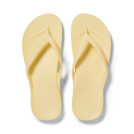 ARCHIES ARCH SUPPORT JANDALS - LEMON