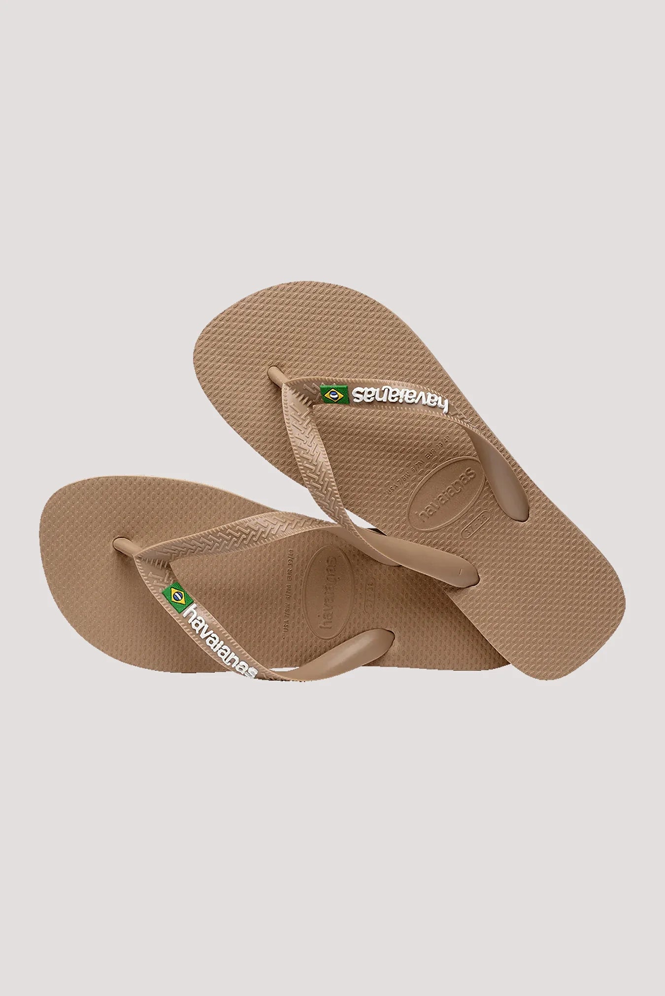 HAVAIANAS BRASIL LOGO FC - ROSE GOLD