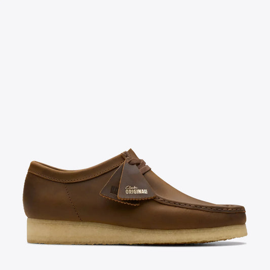 CLARKS WALLABEE SHOE LEATHER - BEESWAX