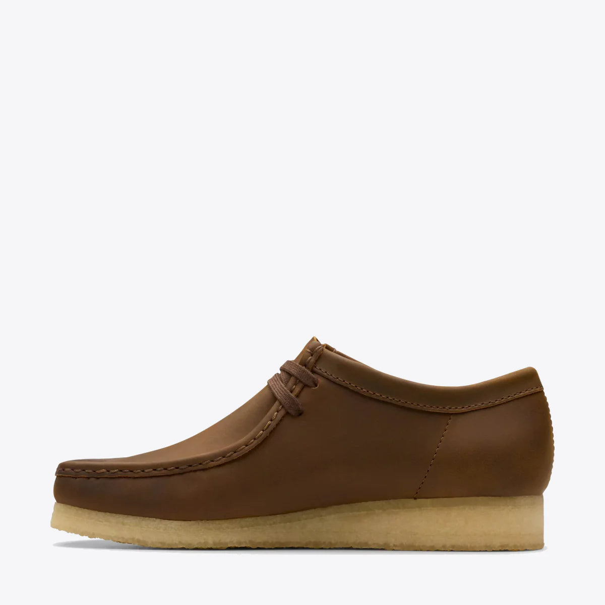 CLARKS WALLABEE SHOE LEATHER - BEESWAX