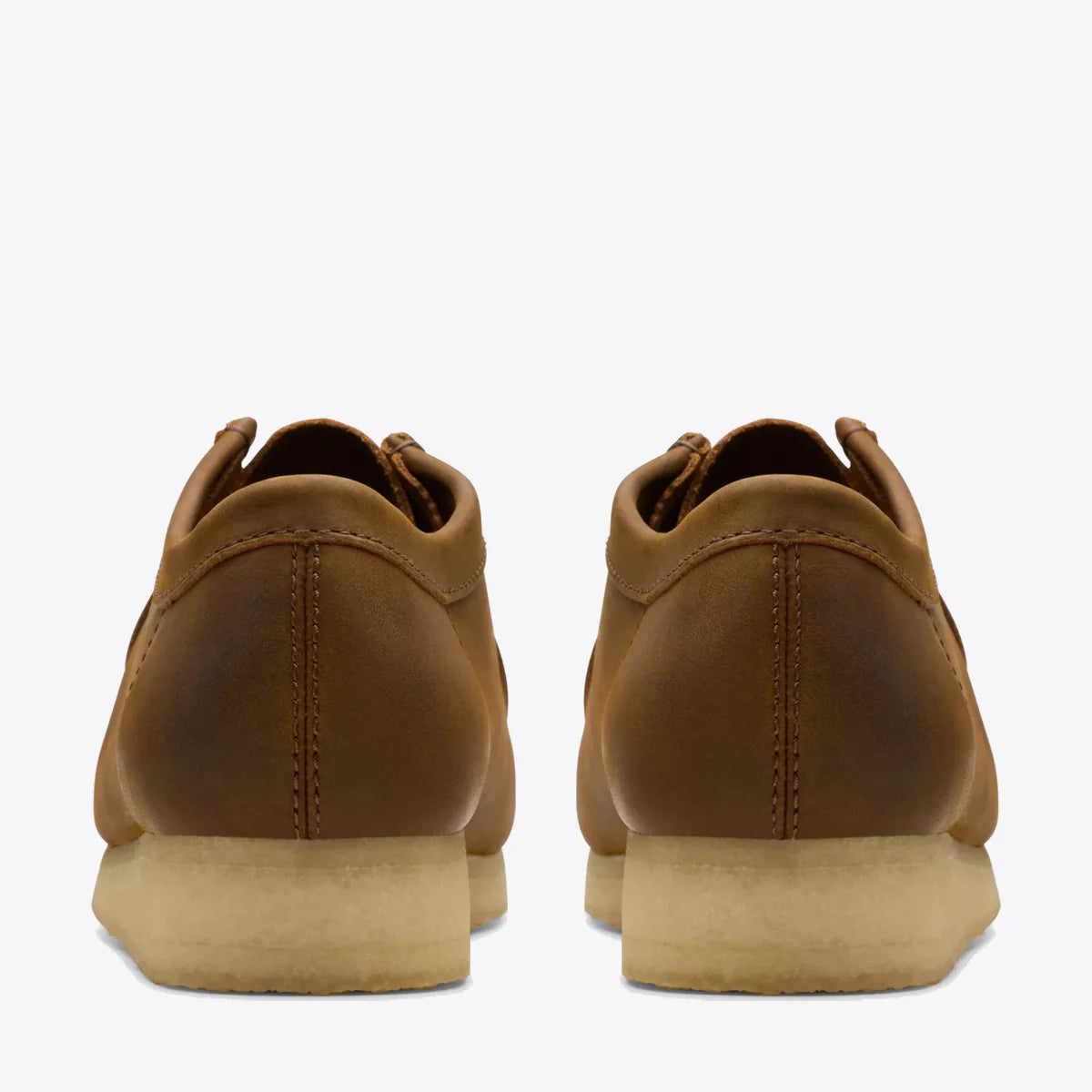 CLARKS WALLABEE SHOE LEATHER - BEESWAX