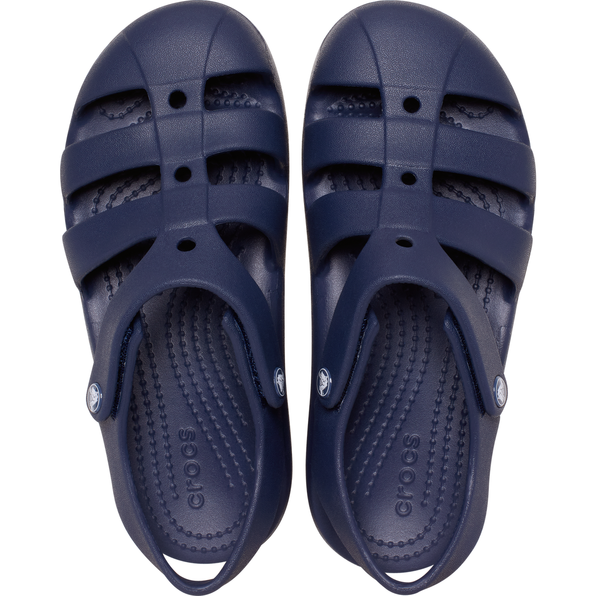 CROCS INFANT FISHERMAN SANDALS - NAVY