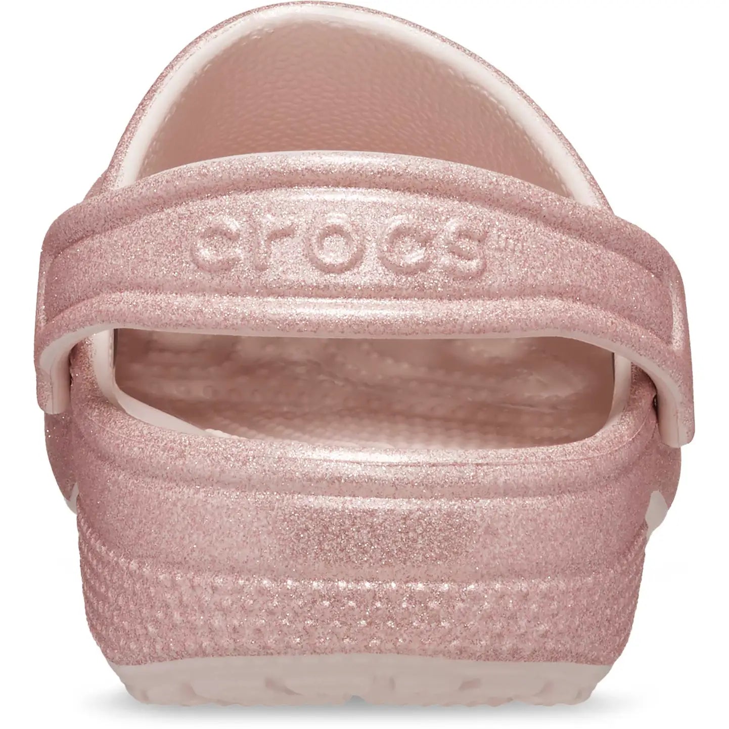 CROCS KIDS CLASSIC GLITTER CLOG - QUARTZ