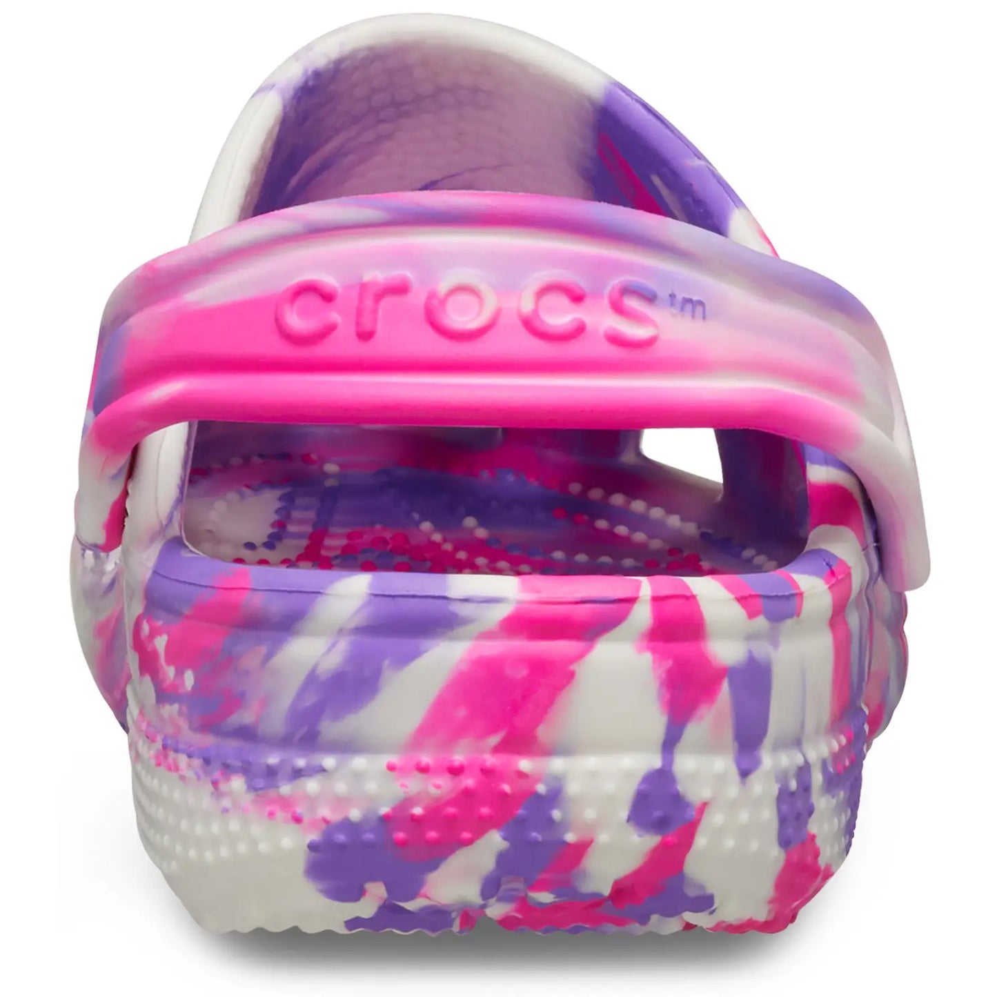 CROCS KIDS CLASSIC CLOG MARBLED - PINK CRUSH/MULTI