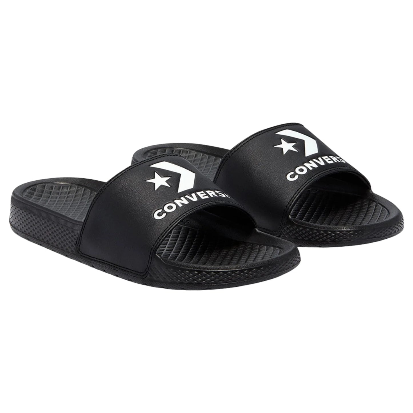 CONVERSE ALL STAR SLIDE - BLACK/WHITE