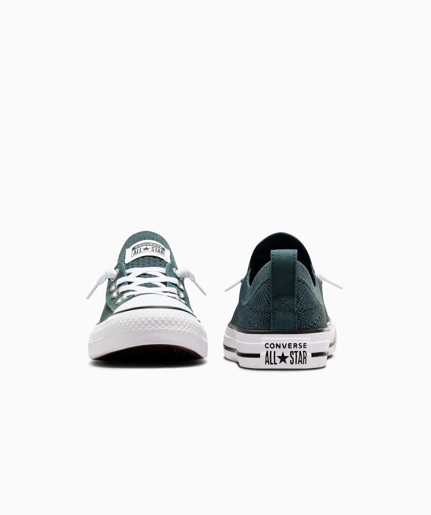 CONVERSE WOMENS Chuck Taylor All Star Shoreline Knit Slip Low Top - True Nature/White/Black