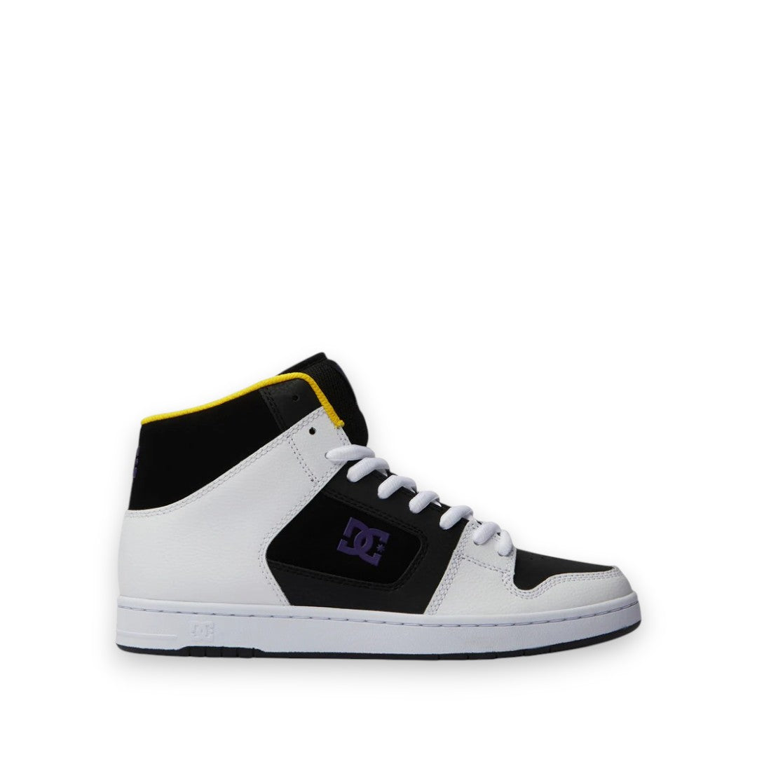DC MANTECA 4 HI - BLACK/WHITE/PURPLE