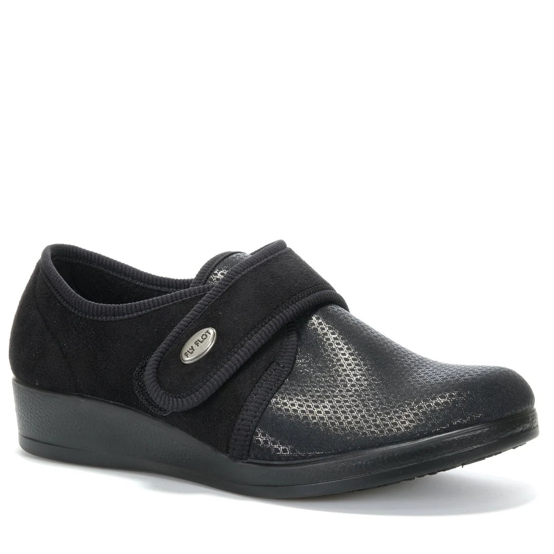 Fly Flot Rune FLY FLOT WOMENS 886 - BLACK – Lotsa Shoes