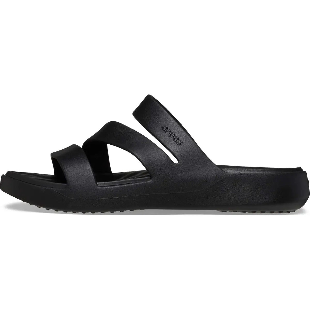 CROCS GETAWAY STRAPPY - BLACK
