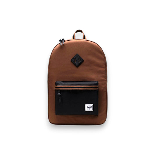 HERSCHEL HERIATE BACKPACK - SADDLE/BLACK