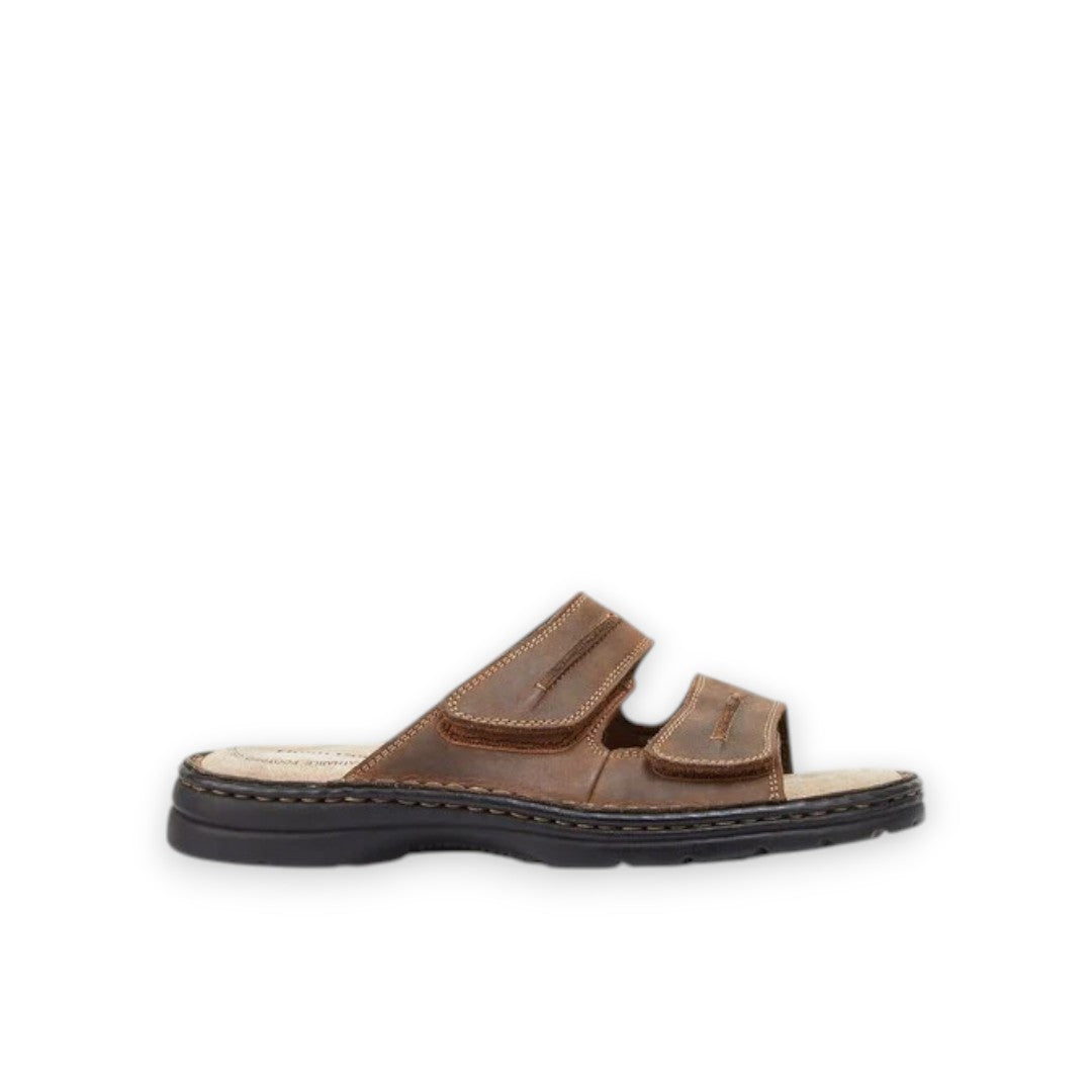 HUSH PUPPIES SLIDER - BROWN