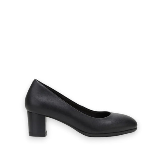 HUSH PUPPIES WOMENS THE BLOCK HEEL - BLACK