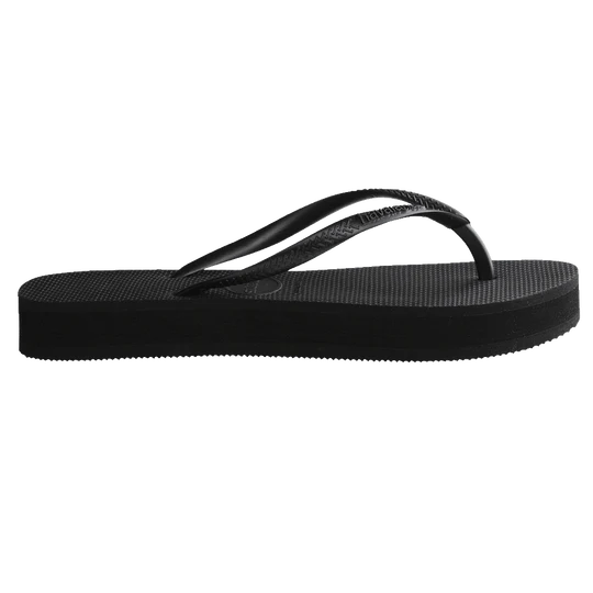 HAVAIANAS SLIM FLATFORM - BLACK