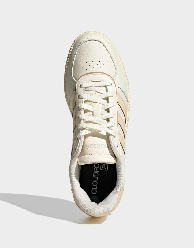 ADIDAS WOMENS BREAKNET SLEEK - Off White / Sand Strata / Warm Vanilla