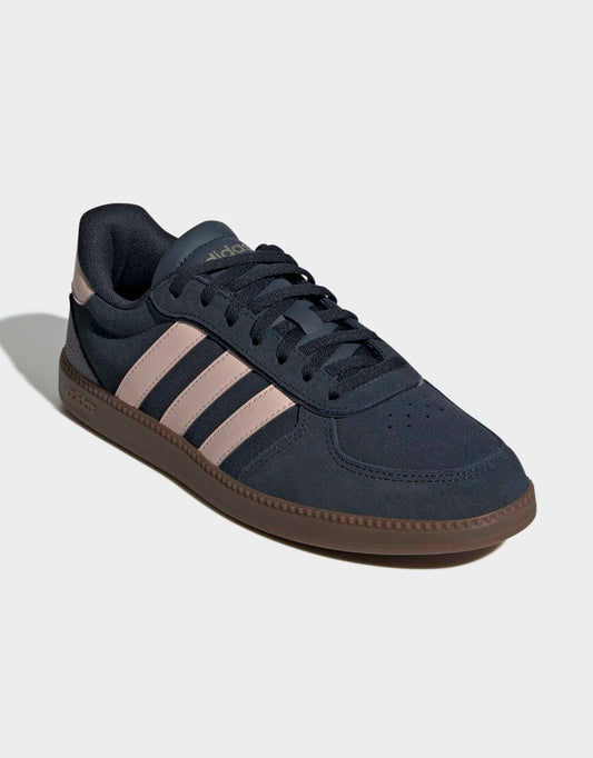 ADIDAS WOMENS BREAKNET SLEEK - Aurora Ink / Blush Pink / Cloud White