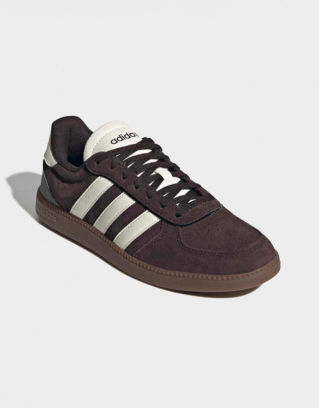 ADIDAS WOMENS BREAKNET SLEEK - Aurora Coffee / Off White / Gum