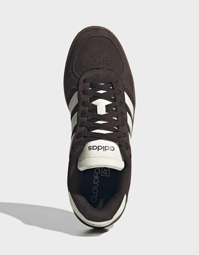 ADIDAS WOMENS BREAKNET SLEEK - Aurora Coffee / Off White / Gum