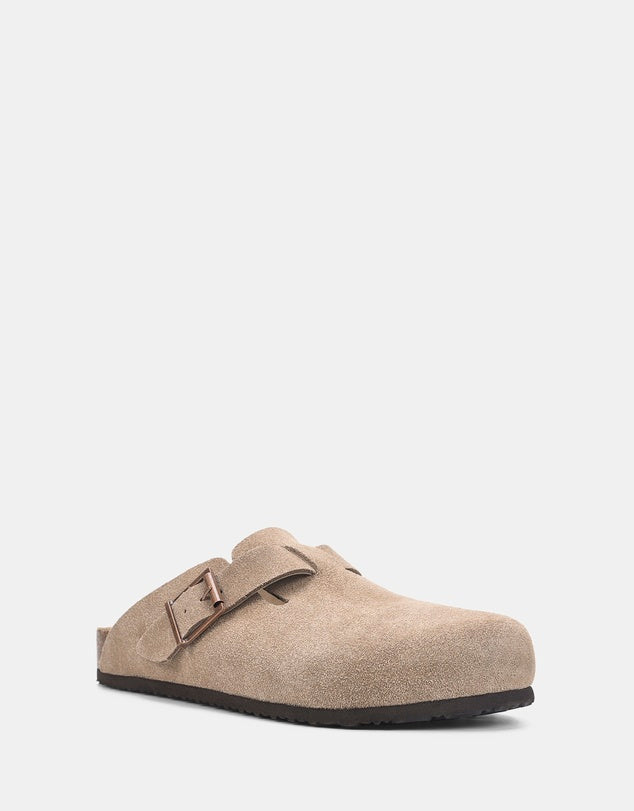 HUSH PUPPIES WOMENS BLAKELY - TAUPE SUEDE