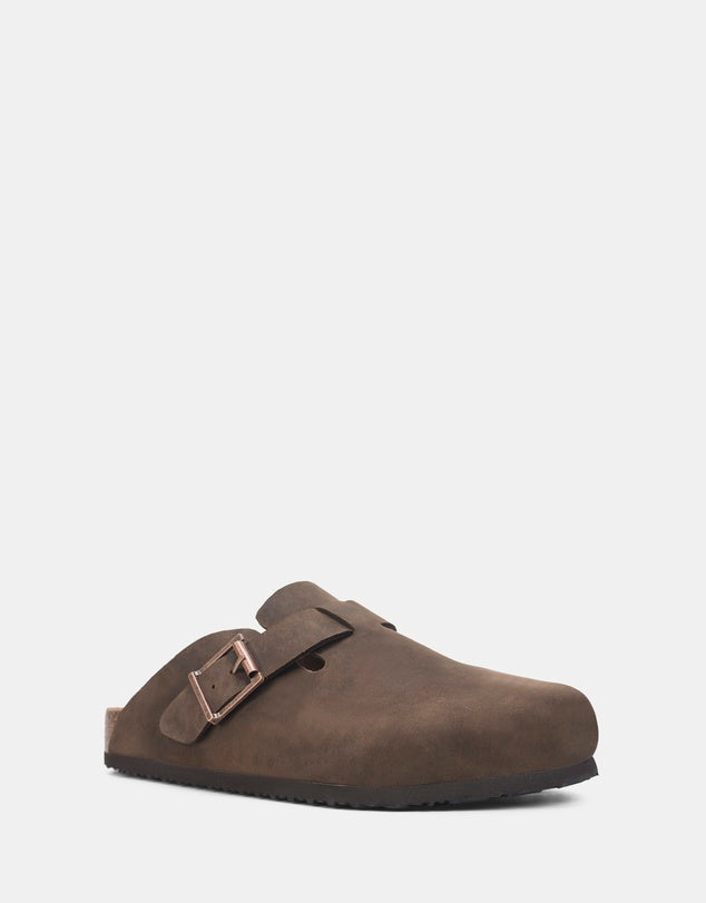 HUSH PUPPIES WOMENS BLAKELY - ESPRESSO SUEDE