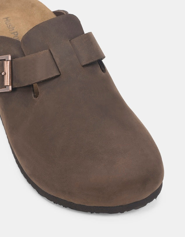 HUSH PUPPIES WOMENS BLAKELY - ESPRESSO SUEDE