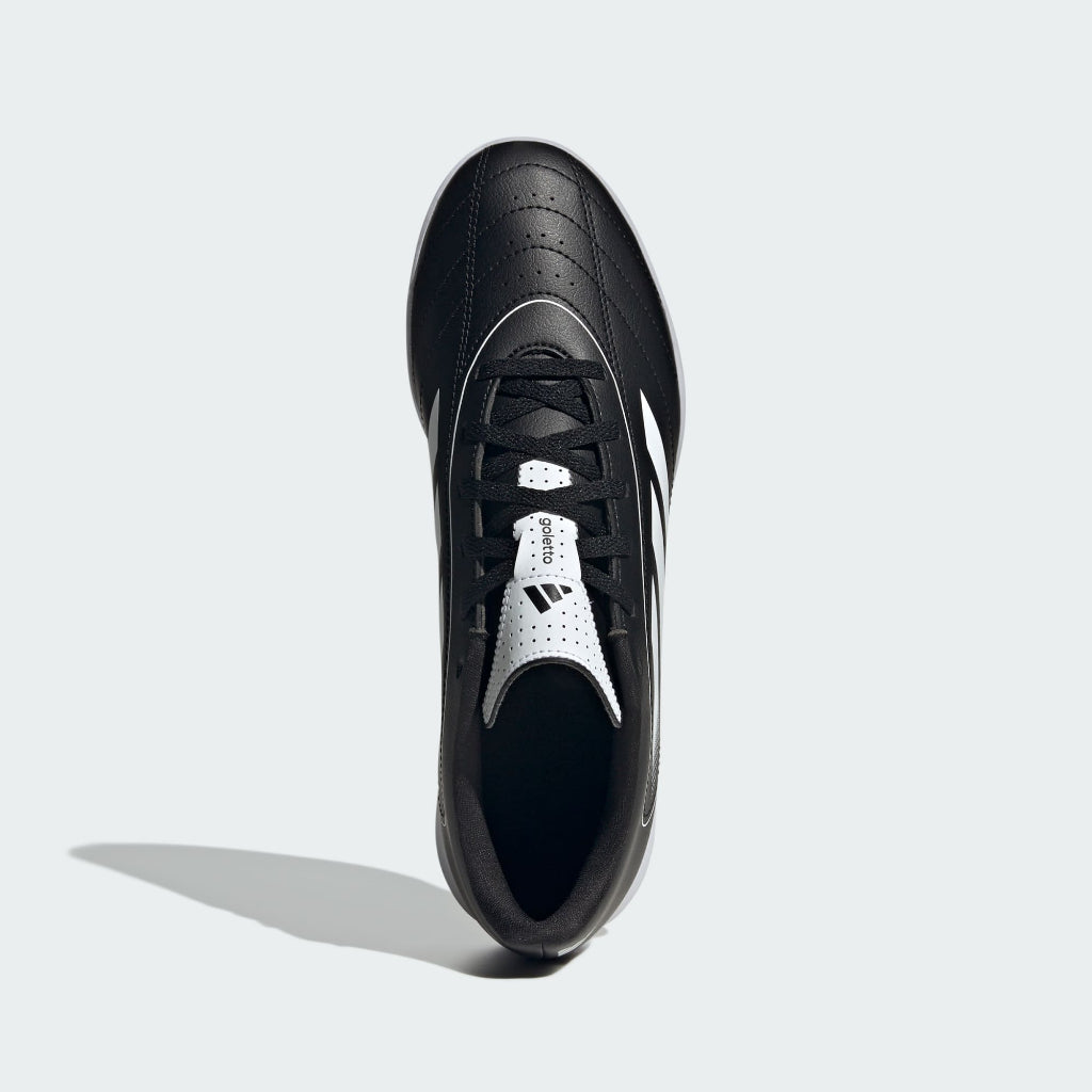 ADIDAS GOLETTO IX INDOOR FOOTBALL - Core Black / Cloud White / Core Black