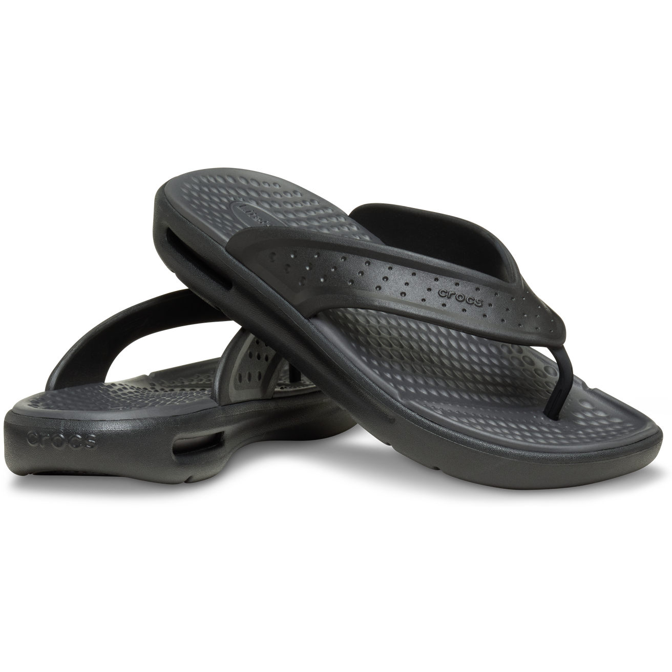 CROCS IN MOTION FLIP - BLACK