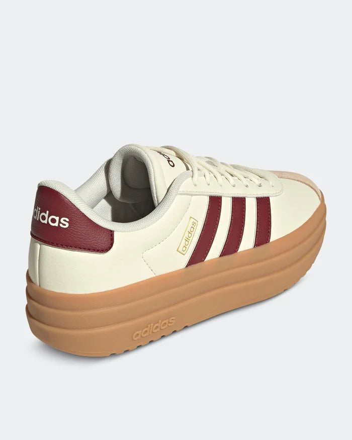 ADIDAS WOMENS VL COURT BOLD - Off White / Shadow Red / Crystal Sand