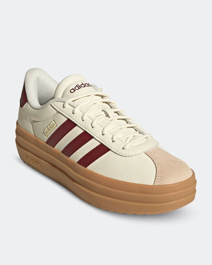ADIDAS WOMENS VL COURT BOLD - Off White / Shadow Red / Crystal Sand